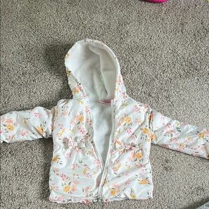 Floral Hooded Jacket